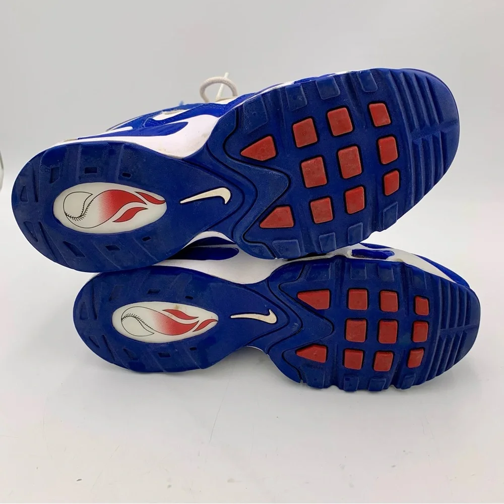 Nike Air Max 1 Griffey Shoes Sneakers Big Boy Sz 5.5 Y Red White Blue School Gym